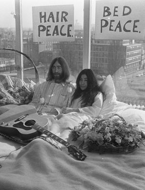 John Lennon and Yoko Ono