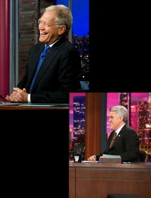 David Letterman and Jay Leno