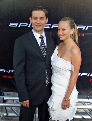 Tobey Maguire and Jennifer Meyer