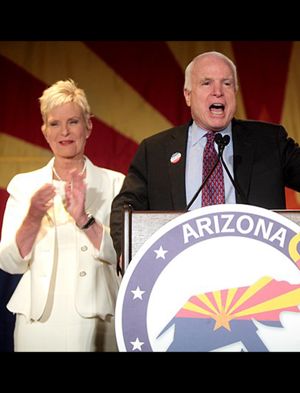 John and Cindy McCain