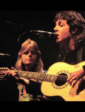 Paul and Linda McCartney