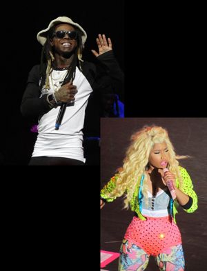 Lil Wayne and Nicki Minaj