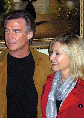 John Easterling and Olivia Newton-John