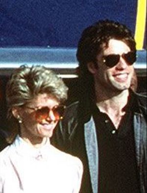 Olivia Newton-John and John Travolta