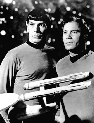 Leonard Nimoy and William Shatner