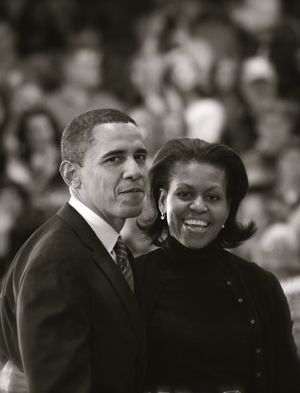 Barack Obama and Michelle Obama