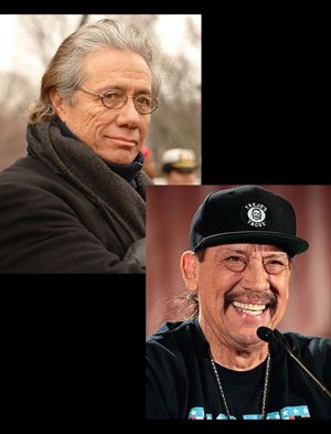 Edward James Olmos and Danny Trejo