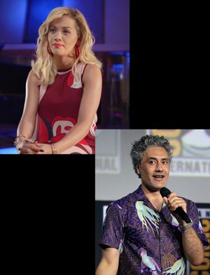 Rita Ora and Taika Waititi