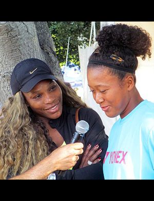 Serena Williams and Naomi Osaka