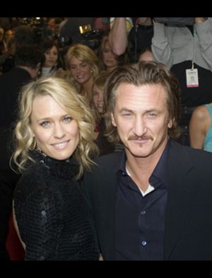 Robin Wright and Sean Penn