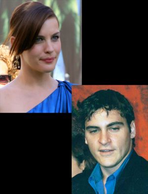 Liv Tyler and Joaquin Phoenix