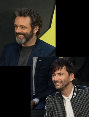 Michael Sheen and David Tennant