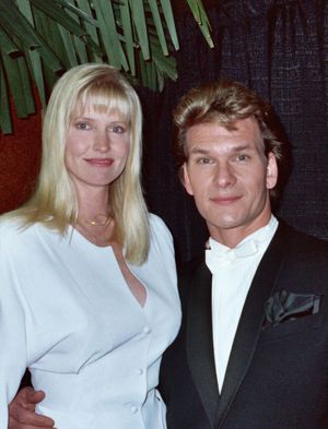 Lisa Niemi and Patrick Swayze