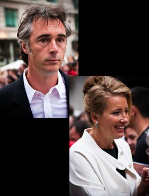 Greg Wise and Emma Thompson