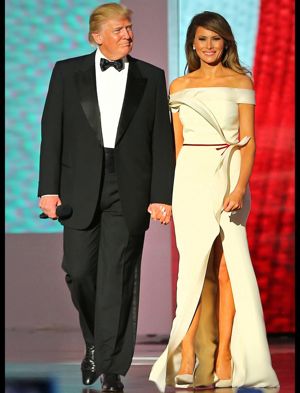 Donald Trump and Melania Trump