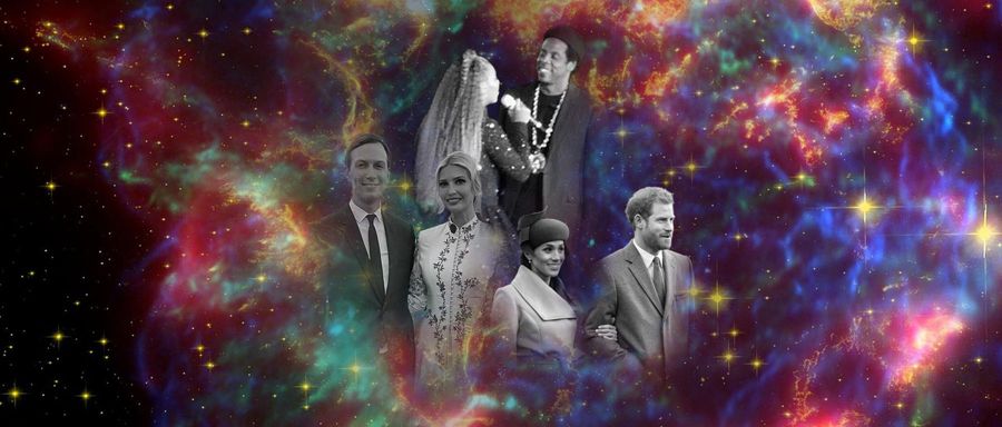 Ivanka Trump and Jared Kushner, Beyoncé and Jay-Z, and Meghan Markle and Prince Harry