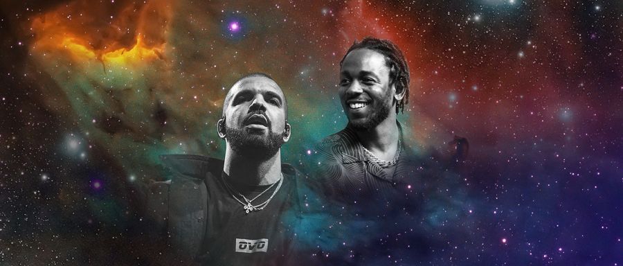 Drake and Kendrick Lamar