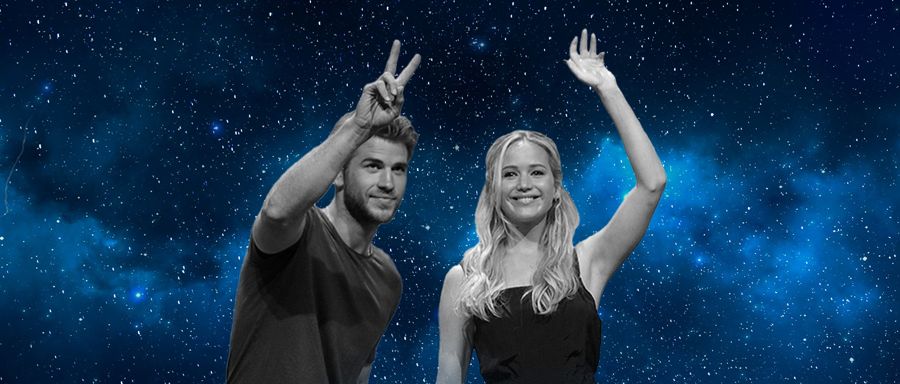 Jennifer Lawrence and Liam Hemsworth